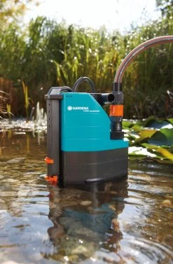 Gardena Comfort Vuilwaterpomp 13000 Aquasensor -Reinigingsgereedschap 14158066261321799 20 in gebruik