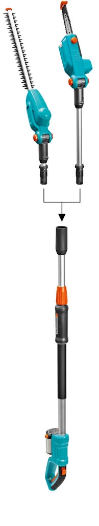 Gardena TCS Li-18/20 Accu Stokzaag + Heggenschaar