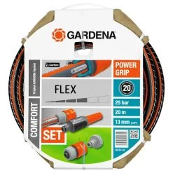 Gardena Comfort Flex Powergrip Tuinslang 20 Meter Met OGS Accessoires