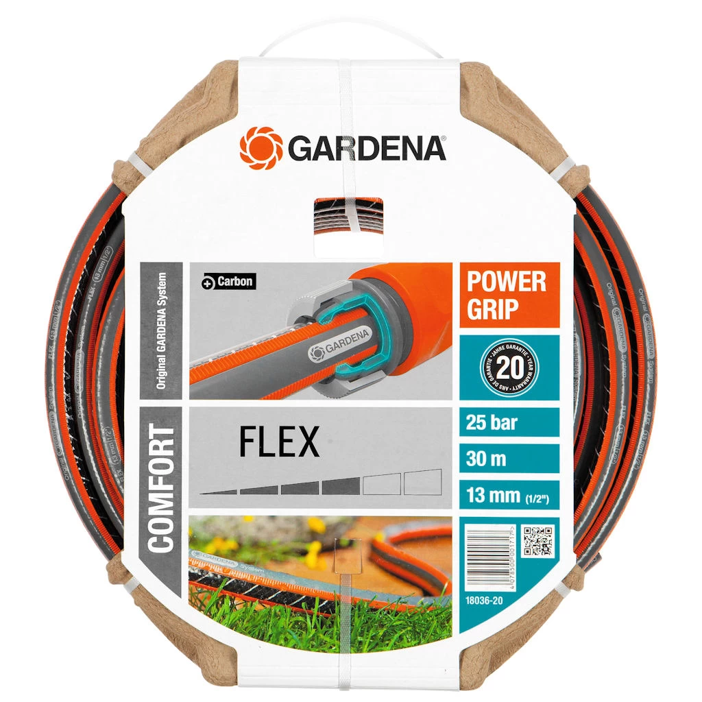 Gardena Comfort Flex Powergrip Tuinslang 30 Meter (13mm) 3 Gardena Comfort Flex Powergrip Tuinslang 30 Meter (13mm)