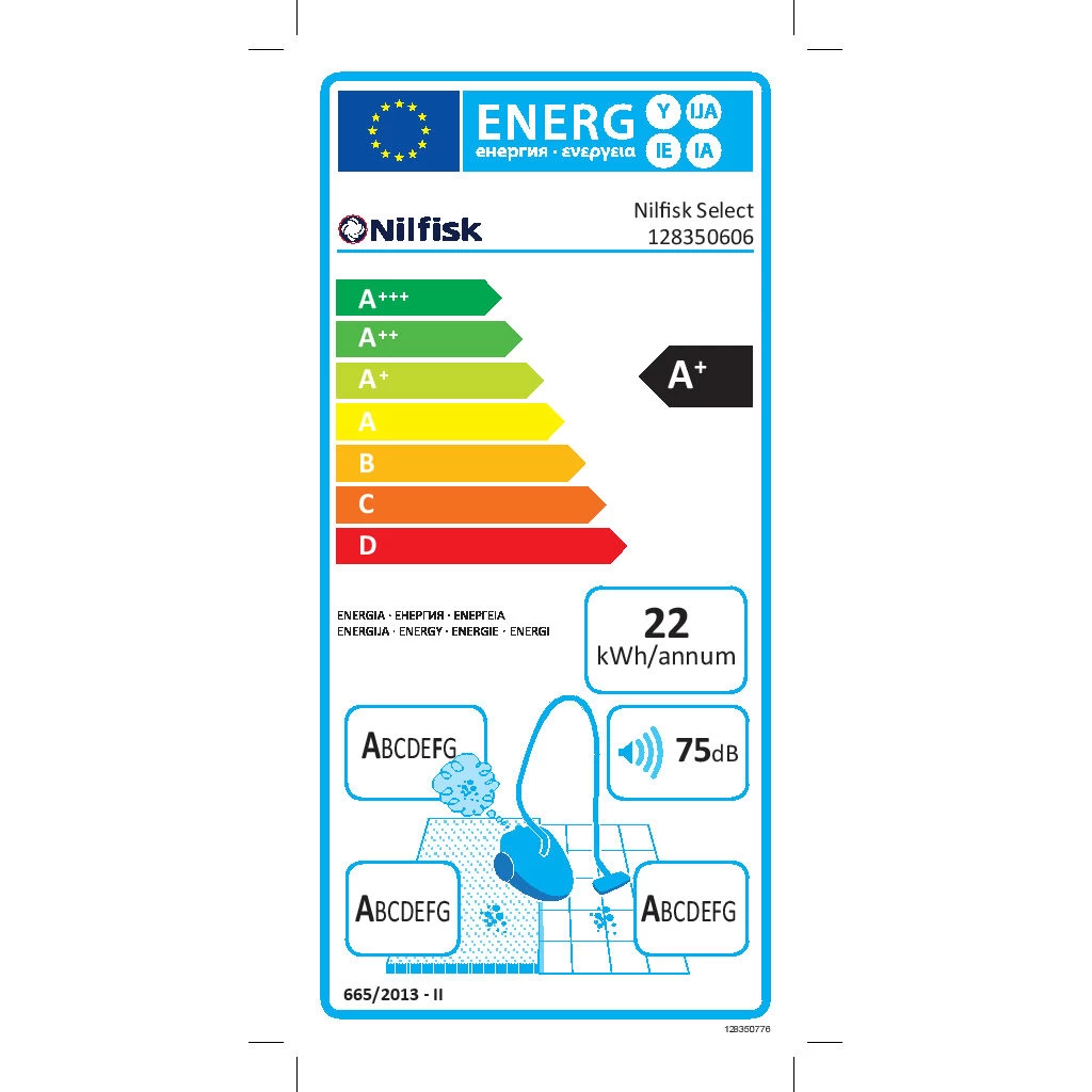 Nilfisk Select MBC013P08A1 Comfort Stofzuiger 4 Nilfisk Select MBC013P08A1 Comfort Stofzuiger - Afbeelding 2