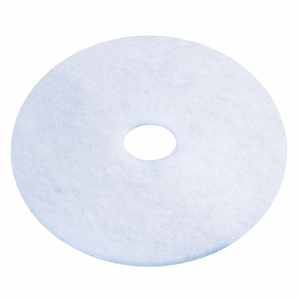 Nilfisk Boen Pad Wit 14" (5 Stuks) 3 Nilfisk Boen Pad Wit 14" (5 Stuks)